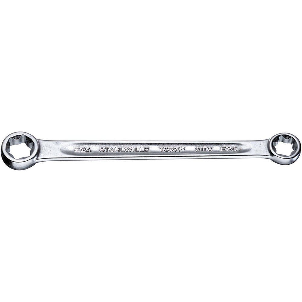 Box Wrenches; Wrench Type: Flat Ring Box End Wrench ; Size (Decimal Inch): E14xE18 ; Double/Single End: Double ; Wrench Shape: Straight ; Material: Chrome Alloy Steel ; Finish: Chrome