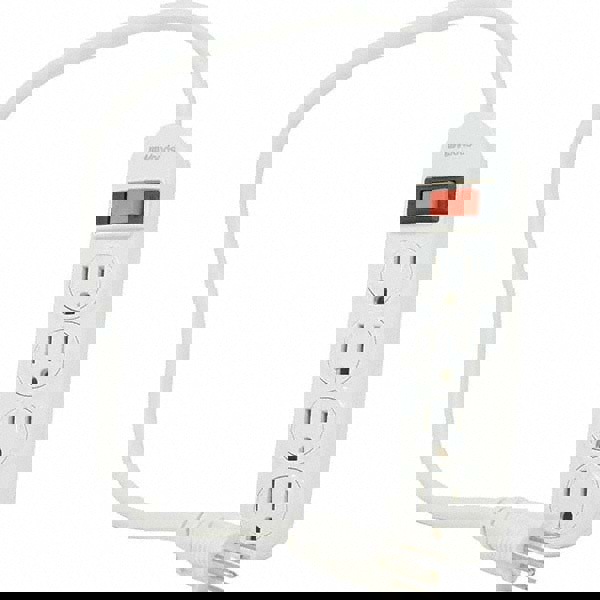 Power Outlet Strips; Amperage: 15 A; Amperage: 15 A; Voltage: 120 V; Protection Type: Standard; Number of Outlets: 4; Number Of Outlets: 4; Mounting Type: Free Hanging; Keyhole; Strip Length: 3 in; Cord Length: 18 in; Voltage: 120 V; Overall Depth: 3 in;