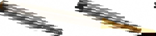 Thread Forming Tap: #2-56 UNC, Bottoming, Vanadium High Speed Steel, TiN Coated