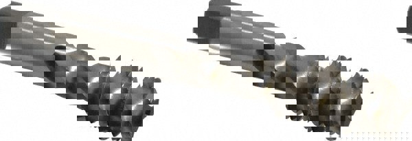 Spiral Flute Tap: 1/2-13, UNC, 3 Flute, Bottoming, 3B Class of Fit, Vanadium High Speed Steel, Bright/Uncoated