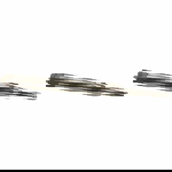 Spiral Point Tap: #1-72, UNF, 2 Flutes, Plug, 2B, High Speed Steel, Bright Finish