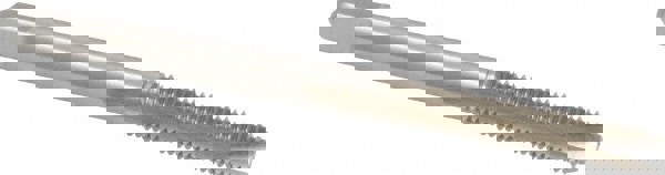 Spiral Point Tap: #10-32, UNF, 2 Flutes, Bottoming, 3B, High Speed Steel, Bright Finish