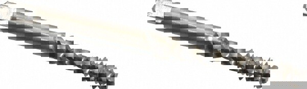 Spiral Flute Tap: #10-24, UNC, 3 Flute, Bottoming, 2B & 3B Class of Fit, Vanadium High Speed Steel, Bright/Uncoated