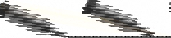 Spiral Point Tap: #0-80, UNF, 2 Flutes, Plug, 2B, High Speed Steel, Bright Finish