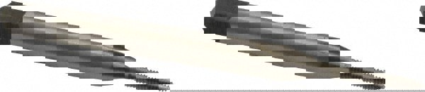 Spiral Point Tap: #0-80, UNF, 2 Flutes, Bottoming, 2B, High Speed Steel, Bright Finish