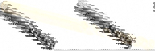 Spiral Flute Tap: M5 x 0.80, Metric Coarse, 3 Flute, Bottoming, 6H Class of Fit, Vanadium High Speed Steel, Bright/Uncoated