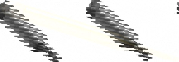 Spiral Point Tap: M1.6 x 0.35, Metric Coarse, 2 Flutes, Plug, 6H, High Speed Steel, Bright Finish