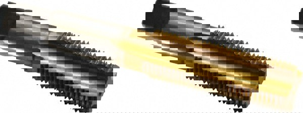 3/4-16 Bottoming RH 3B H3 TiN High Speed Steel 4-Flute Straight Flute Hand Tap