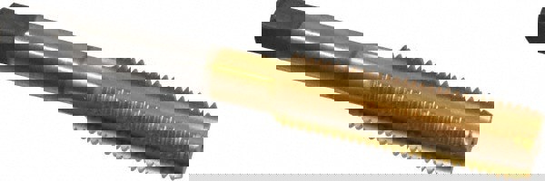 7/16-20 Bottoming RH H3 TiN High Speed Steel 4-Flute Straight Flute Hand Tap