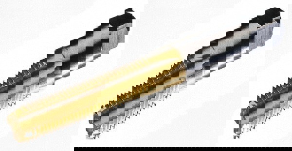 7/8-14 Bottoming RH 3B H4 TiN High Speed Steel 4-Flute Straight Flute Hand Tap