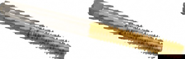 #12-24 Bottoming RH 2B/3B H3 TiN High Speed Steel 4-Flute Straight Flute Hand Tap