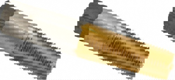 Standard Pipe Tap: 1/8-27, NPT, 4 Flutes, High Speed Steel, TiN Finish