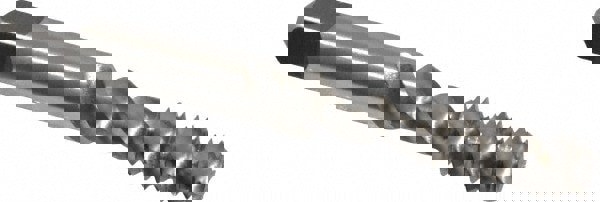 Spiral Flute Tap: 5/16-18, UNC, 3 Flute, Bottoming, 3B Class of Fit, Vanadium High Speed Steel, Bright/Uncoated