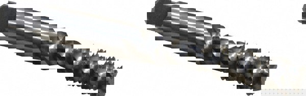 Spiral Flute Tap: 5/16-24, UNF, 3 Flute, Bottoming, 3B Class of Fit, Vanadium High Speed Steel, Bright/Uncoated