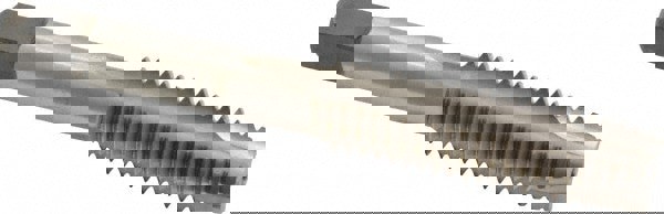 Spiral Point Tap: 1/2-13, UNC, 3 Flutes, Plug, 2B, High Speed Steel, Bright Finish