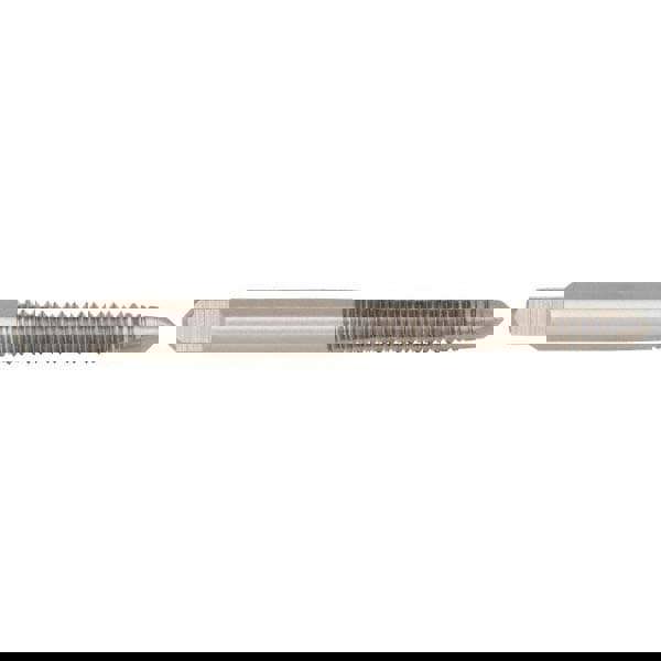 Spiral Point Tap: 1/4-20, UNC, 2 Flutes, Plug, High Speed Steel, Bright Finish