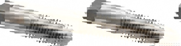 Spiral Point Tap: 3/8-16, UNC, 3 Flutes, Plug, High Speed Steel, Bright Finish