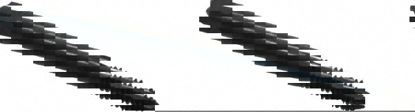 Spiral Point Tap: #4-40, UNC, 2 Flutes, Plug, 2B/3B, High Speed Steel, Oxide Finish