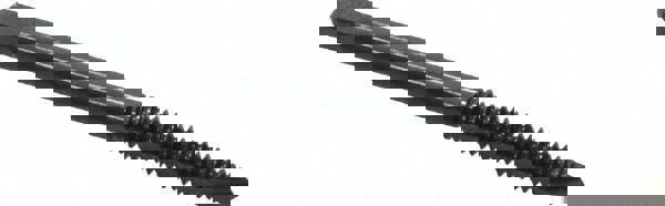 Spiral Point Tap: #6-32, UNC, 2 Flutes, Plug, 3B, High Speed Steel, Oxide Finish