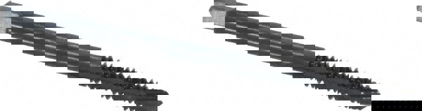 Spiral Point Tap: #6-32, UNC, 2 Flutes, Plug, 2B, High Speed Steel, Oxide Finish