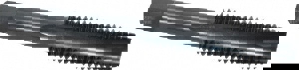 Spiral Point Tap: 1/2-13, UNC, 3 Flutes, Plug, 3B, High Speed Steel, Oxide Finish