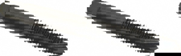 Spiral Point Tap: 5/16-18, UNC, 2 Flutes, Plug, 3B, High Speed Steel, Oxide Finish