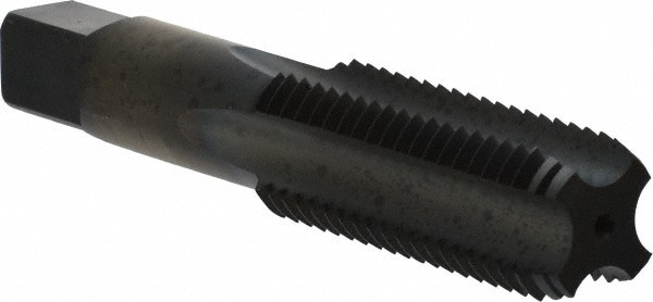 1-8 Bottoming RH 2B H4 Oxide High Speed Steel 4-Flute Straight Flute Hand Tap