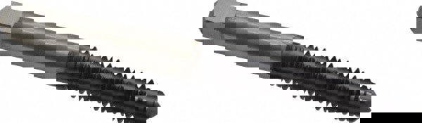 1/4-20 Plug RH 3B H3 TiCN High Speed Steel 4-Flute Straight Flute Hand Tap