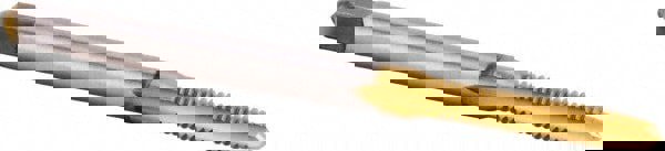 #4-40 Plug RH 2B H2 TiN High Speed Steel 2-Flute Straight Flute Hand Tap