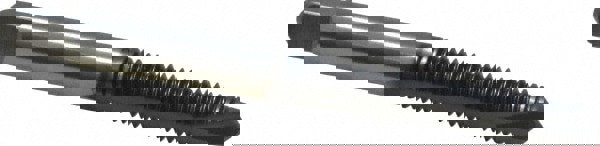 Spiral Point Tap: M6 x 1, Metric Coarse, 2 Flutes, Plug, 6H, High Speed Steel, TiCN Finish