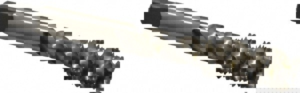 Spiral Flute Tap: 7/16-20, UNF, 3 Flute, Bottoming, Vanadium High Speed Steel, Bright/Uncoated