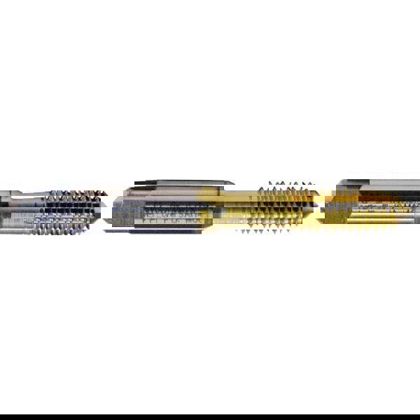 Thread Forming Tap: M6x1.00 Metric Coarse, Plug, Vanadium High Speed Steel, TiN Coated