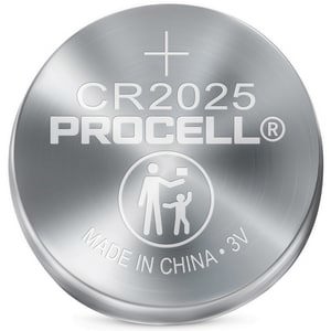 PROCELL CR2025 3V LITH BATRY 5 PK