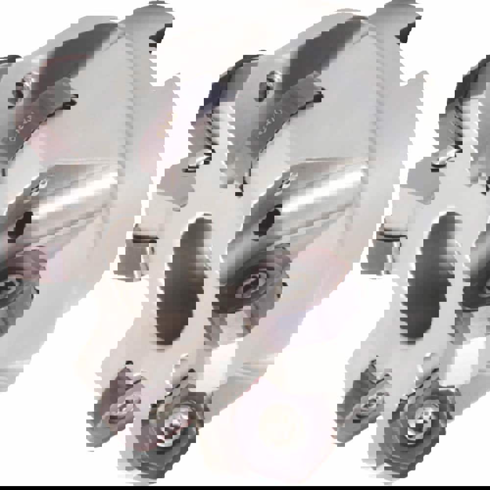 Indexable High-Feed Face Mill: 40 to 54.14 mm Cut Dia, 22 mm Arbor Hole