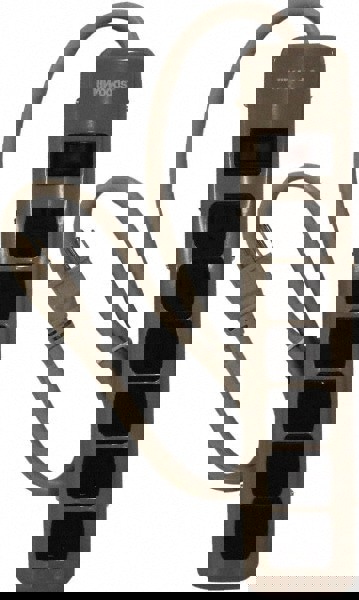 6 Outlets, 125 Volts, 15 Amps, 5' Cord, Power Outlet Strip