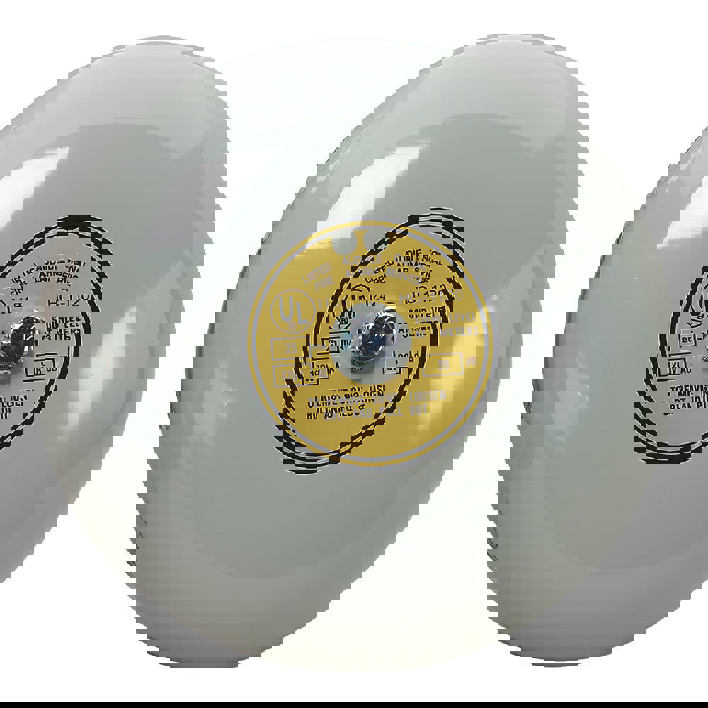 Bells, Horns & Sirens; Type: Bell ; Maximum Decibel Rating: 83 ; Number of Tones: 1 ; Mount Type: Wall ; Explosion Proof: No ; Weatherproof: No