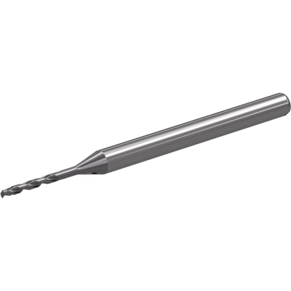 Extra Length Drill Bits; Drill Bit Size (mm): 1.80 ; Overall Length (mm): 58.0000 ; Tool Material: Carbide ; Coating/Finish: TiAlN ; Coolant Through: Yes ; Flute Type: Spiral