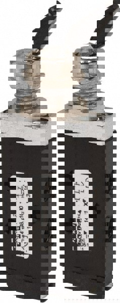 Manually Operated Valve: 3-Way & 2 Position, Toggle-Spring Return Actuated