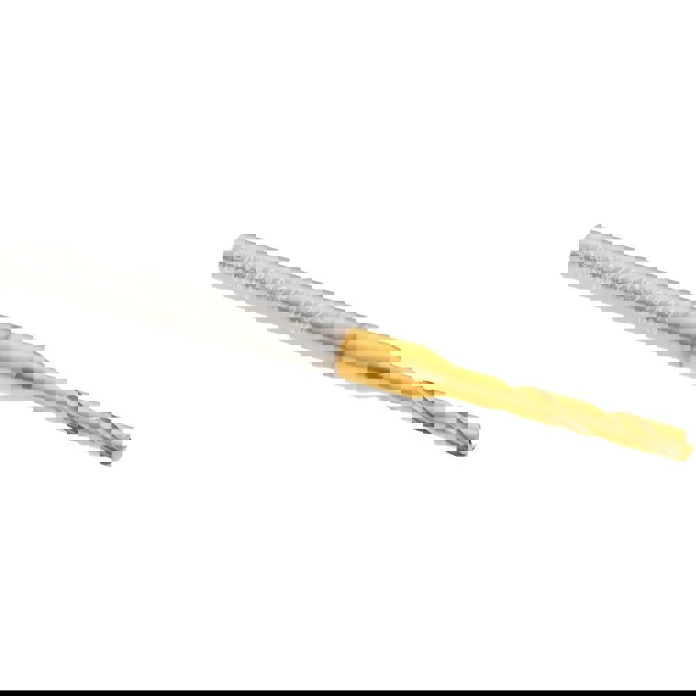 Screw Machine Length Drill Bit: Size #40, 140 deg Point, Solid Carbide