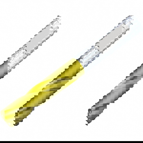 Jobber Drill: 10.50 mm Dia, 140 deg Point, Solid Carbide