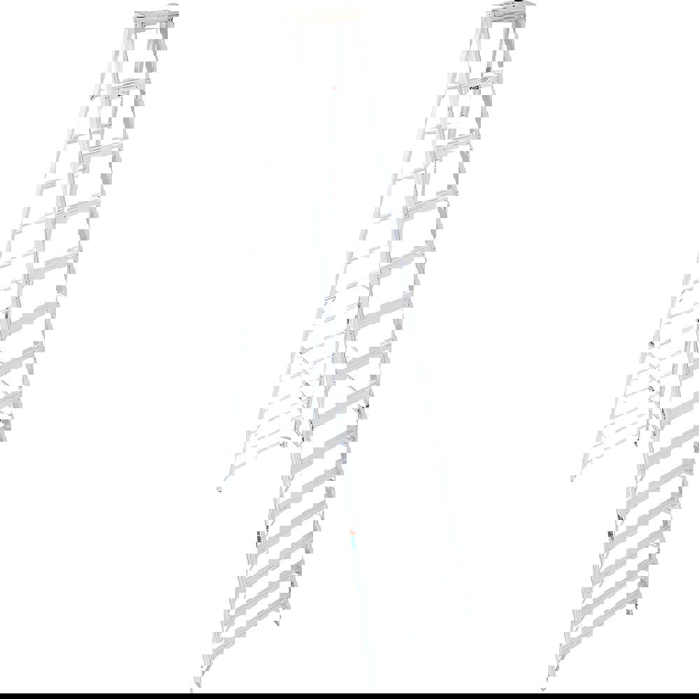 13-Step Aluminum Step Ladder: Type IA, 300 lb Capacity, 14' High