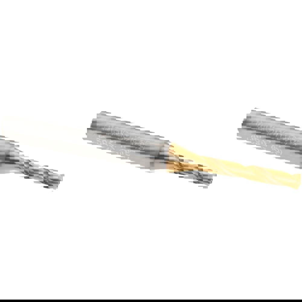 Screw Machine Length Drill Bit: 3.10 mm Dia, 140 deg Point, Solid Carbide