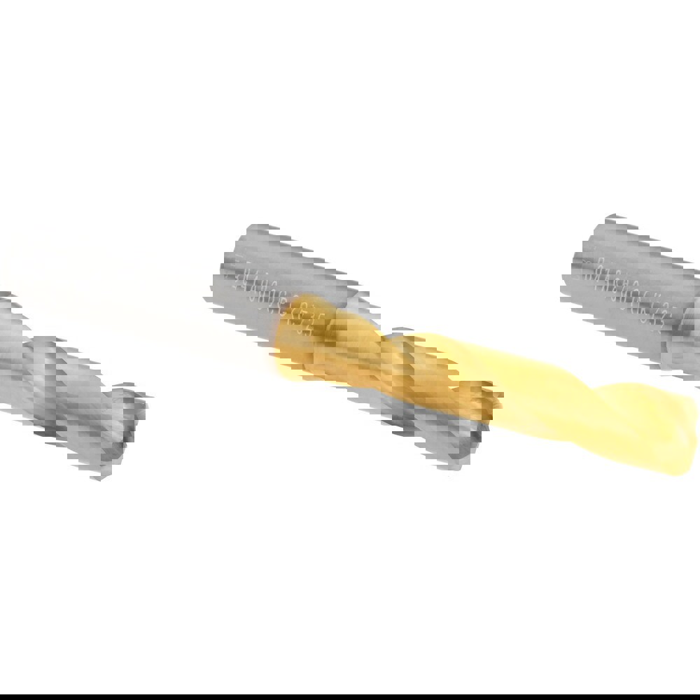 Screw Machine Length Drill Bit: 8.60 mm Dia, 140 deg Point, Solid Carbide