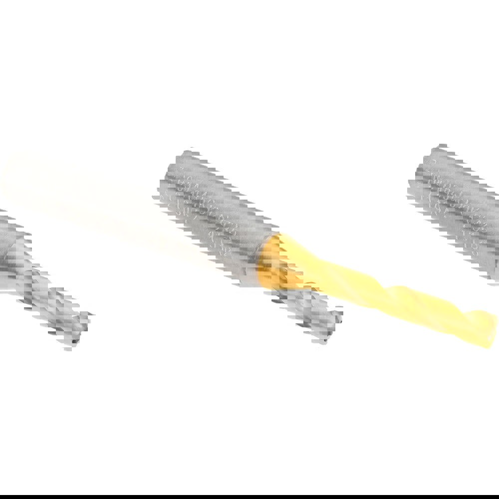 Screw Machine Length Drill Bit: Size #29, 140 deg Point, Solid Carbide