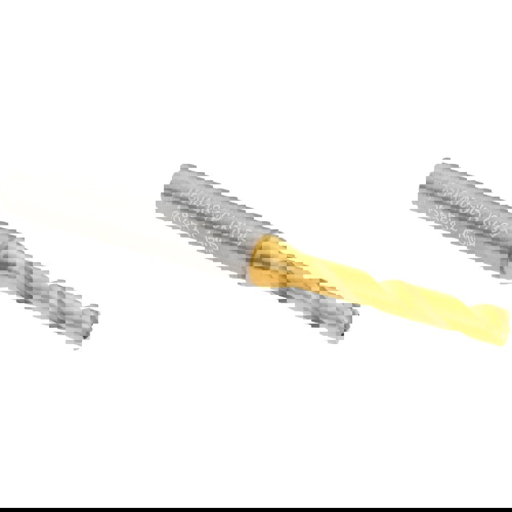 Screw Machine Length Drill Bit: Size #21, 140 deg Point, Solid Carbide