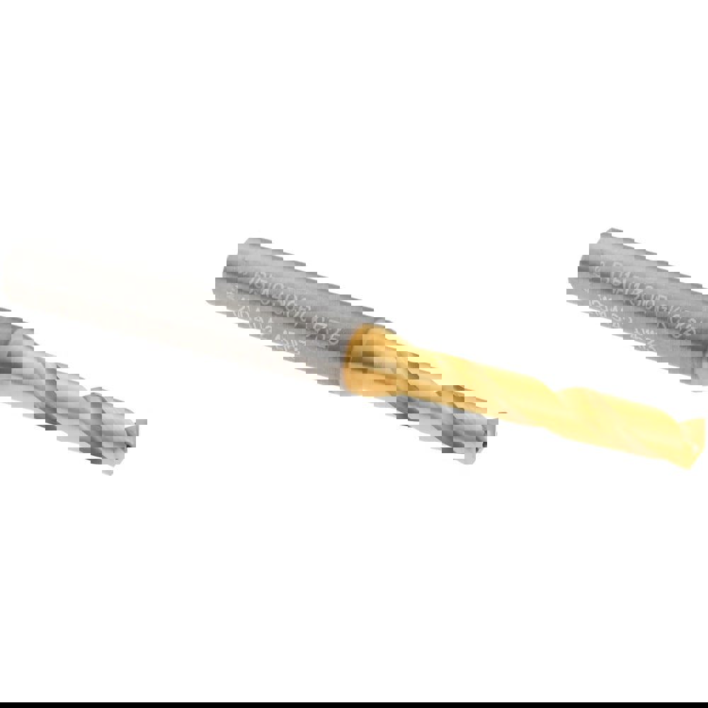 Screw Machine Length Drill Bit: 4.30 mm Dia, 140 deg Point, Solid Carbide
