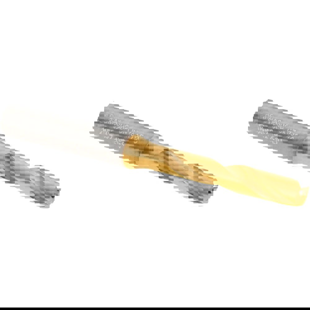 Screw Machine Length Drill Bit: 6.20 mm Dia, 140 deg Point, Solid Carbide