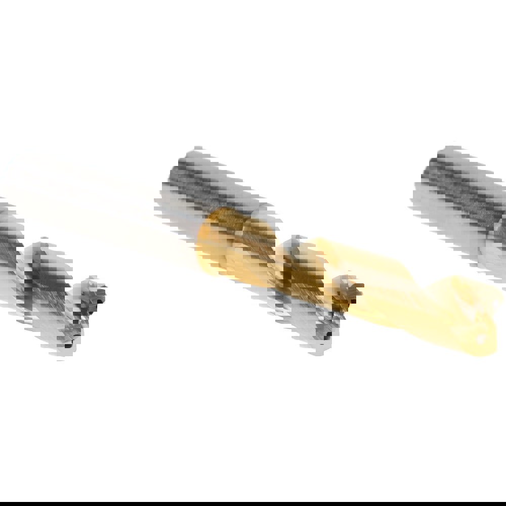 Screw Machine Length Drill Bit: 7.80 mm Dia, 140 deg Point, Solid Carbide