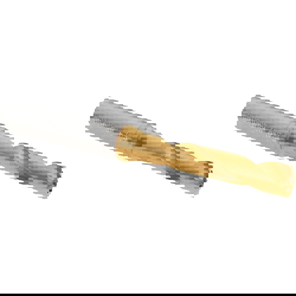 Screw Machine Length Drill Bit: 8.20 mm Dia, 140 deg Point, Solid Carbide