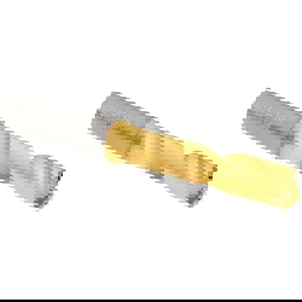 Screw Machine Length Drill Bit: 12.50 mm Dia, 140 deg Point, Solid Carbide